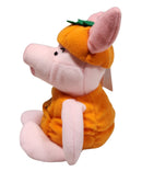 Pumpkin Piglet, Vintage Disney Plush, Store Exclusive, Winnie the Pooh, 8"