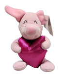 Valentine Piglet, Vintage Disney Plush, Store Exclusive, Winnie the Pooh, 8"