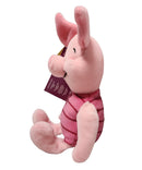 Piglet with Sound, Vintage Disney Plush, Winnie the Pooh, 8"