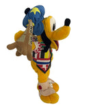 Pluto Europe, Vintage Disney Plush, Mickey Mouse, 9.5"