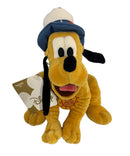 4th of July Pluto, Vintage Disney Plush, Mickey Mouse, 8"