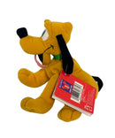 Pluto, Vintage Disney Plush, Mickey Mouse, 7"