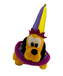 Tokyo 15th Anniversary Pluto, Vintage Disney Plush, Mickey Mouse, 5.5"