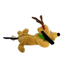 X'mas Reindeer Pluto, Vintage Disney Plush, Mickey Mouse, 9"