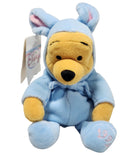Easter Bunny Pooh, Vintage Disney Plush, Dated, Winnie the Pooh, 9"
