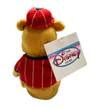Baseball Pooh Bear, Vintage Disney Plush, Winnie the Pooh, 8"