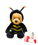 Bee Pooh Bear, Vintage Disney Plush, Winnie the Pooh, 8"