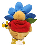 Flower Pooh Blue, Vintage Disney Plush, Store Exclusive, Winnie the Pooh, 7"