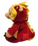 Dragon Pooh, Vintage Disney Plush, Winnie the Pooh, 8"