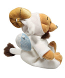 Sheep Pooh, Vintage Disney Plush, Winnie the Pooh, 9"