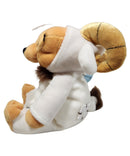 Sheep Pooh, Vintage Disney Plush, Winnie the Pooh, 9"