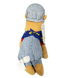 Choo Choo Pooh, Vintage Disney Plush, Winnie the Pooh, 9"