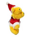 Christmas Pooh, Vintage Disney Plush, Tokyo Disneyland, Winnie the Pooh, 4"