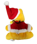 Christmas Pooh, Vintage Disney Plush, Tokyo Disneyland, Winnie the Pooh, 4"
