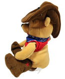 Cowboy Pooh, Vintage Disney Plush, Store Exclusive, Winnie the Pooh, 9"