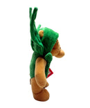 Dress Up Corn Pooh Bear, Vintage Disney Plush, Winnie the Pooh, 8"