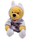 Easter Pooh, Vintage Disney Plush, Winnie the Pooh, 9"