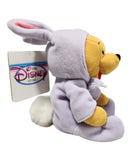 Easter Pooh, Vintage Disney Plush, Winnie the Pooh, 9"
