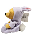 Easter Pooh, Vintage Disney Plush, Winnie the Pooh, 9"
