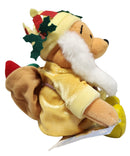 Joulupukki Pooh, Vintage Disney Plush, Store Exclusive, Winnie the Pooh, 7.5"