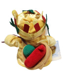 Joulupukki Pooh, Vintage Disney Plush, Store Exclusive, Winnie the Pooh, 7.5"