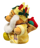 Joulupukki Pooh, Vintage Disney Plush, Store Exclusive, Winnie the Pooh, 7.5"