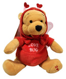 Firefly Pooh, Vintage Disney Plush, Dated, Winnie the Pooh, 8"