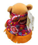 Flower Power Pooh, Vintage Disney Plush, Store Exclusive, Winnie the Pooh, 7"