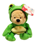 Frog Pooh, Vintage Disney Plush, Store Exclusive, Winnie the Pooh, 8"