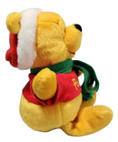Holiday Pooh, Vintage Disney Plush, Theme Park Edition, Winnie the Pooh, 9.5"