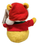 Holiday Pooh, Vintage Disney Plush, Theme Park Edition, Winnie the Pooh, 9.5"