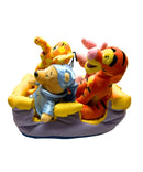 Pooh Bear Honey Vehicle, Vintage Disney Plush, Winnie the Pooh, 7.5"