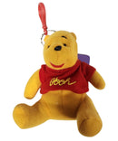 Pooh Keychain, Vintage Disney Plush, Winnie the Pooh, 5"