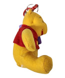 Pooh Keychain, Vintage Disney Plush, Winnie the Pooh, 5"