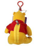 Pooh Keychain, Vintage Disney Plush, Winnie the Pooh, 5"