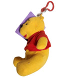 Pooh Keychain, Vintage Disney Plush, Winnie the Pooh, 5"