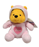 Love Angel Pooh, Vintage Disney Plush, Japan Exclusive, Winnie the Pooh, 5.5"
