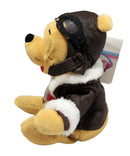 Pilot Pooh, Vintage Disney Plush, Winnie the Pooh, 8"