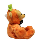 Pumpkin Pooh, Vintage Disney Plush, Winnie the Pooh, 8.5"