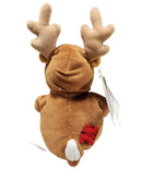 Reindeer Pooh, Vintage Disney Plush, Winnie the Pooh, 9.5"