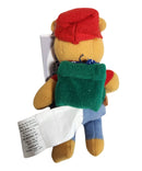 Summer Camp Pooh Magnet, Vintage Disney Plush, Winnie the Pooh, 4.5"