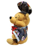 Sushi Master Pooh, Vintage Disney Plush, Japan Exclusive, Winnie the Pooh, 8"