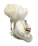 White Pooh, Vintage Disney Plush, Tokyo Disneyland, Winnie the Pooh, 4.5"