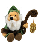 Father Christmas, Vintage Disney Plush, Store Exclusive, Winnie the Pooh, 8"