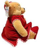 Nightshirt X'mas Pooh, Vintage Disney Plush, Winnie the Pooh, 15"