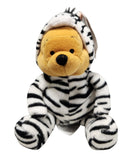 Zebra Pooh, Vintage Disney Plush, Resort Exclusive, Winnie the Pooh, 8"