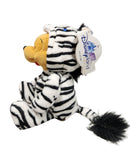 Zebra Pooh, Vintage Disney Plush, Resort Exclusive, Winnie the Pooh, 8"