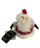 Santa, Vintage Disney Plush, Nightmare Before Christmas, 7"