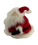 Santa, Vintage Disney Plush, Nightmare Before Christmas, 7"