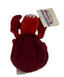 Sebastian the Crab, Vintage Disney Plush, Little Mermaid, 4"